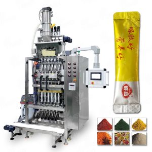 Multi Lane Sachet Packaging Machine for Medical Powder