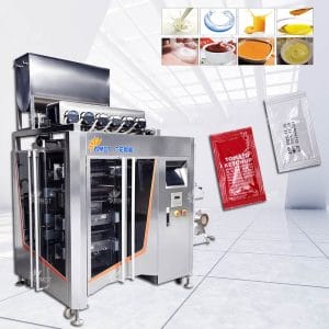 auto sauce sachet packing machine