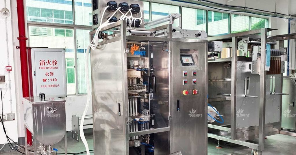 Yogurt bag packaging machine